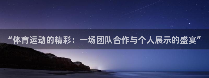 “体育运动的精彩：一场团队合作与个人展示的盛宴”